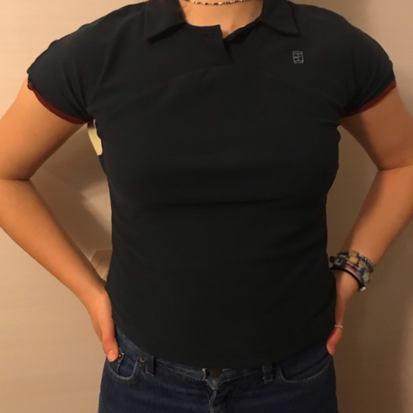 Vintage Nike Collared T shirt - Picture 3 of 6